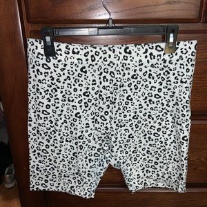 Cheetah Biker Shorts